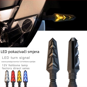 Univerzalni set svjetala za signalizaciju motocikla i dnevno svjetlo, marka Dario, model Wen-CC-001, kompatibilan s općim motociklima, Harley i cruisers