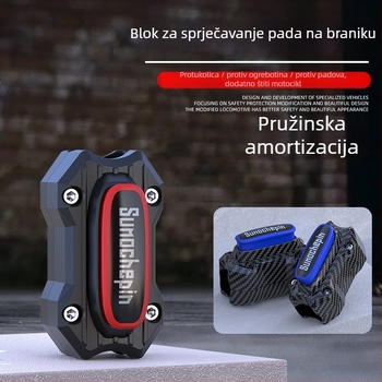 Gumeni zaštitni blok protiv sudara za motocikle i električna vozila – zaštitni blok, marka Speed motorcycle products