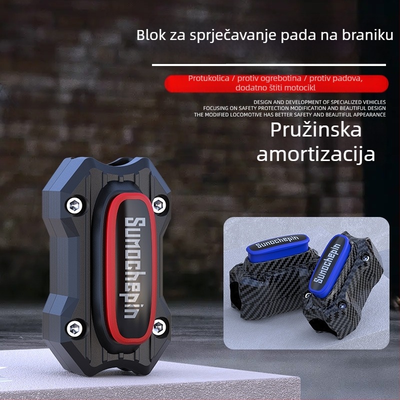 Gumeni zaštitni blok protiv sudara za motocikle i električna vozila – zaštitni blok, marka Speed motorcycle products