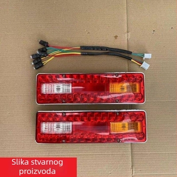 Električno triciklo stražnje svjetlo s pokazivačima, svjetlom za kočenje i svjetlom za vožnju