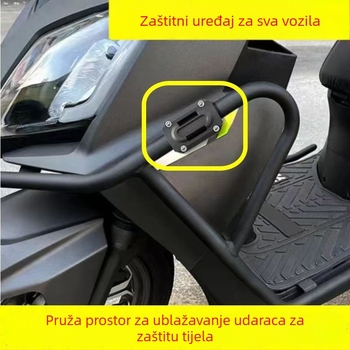 Blok protiv sudara za motocikle – plastična zaštitna podloga za branik – otporna na ogrebotine