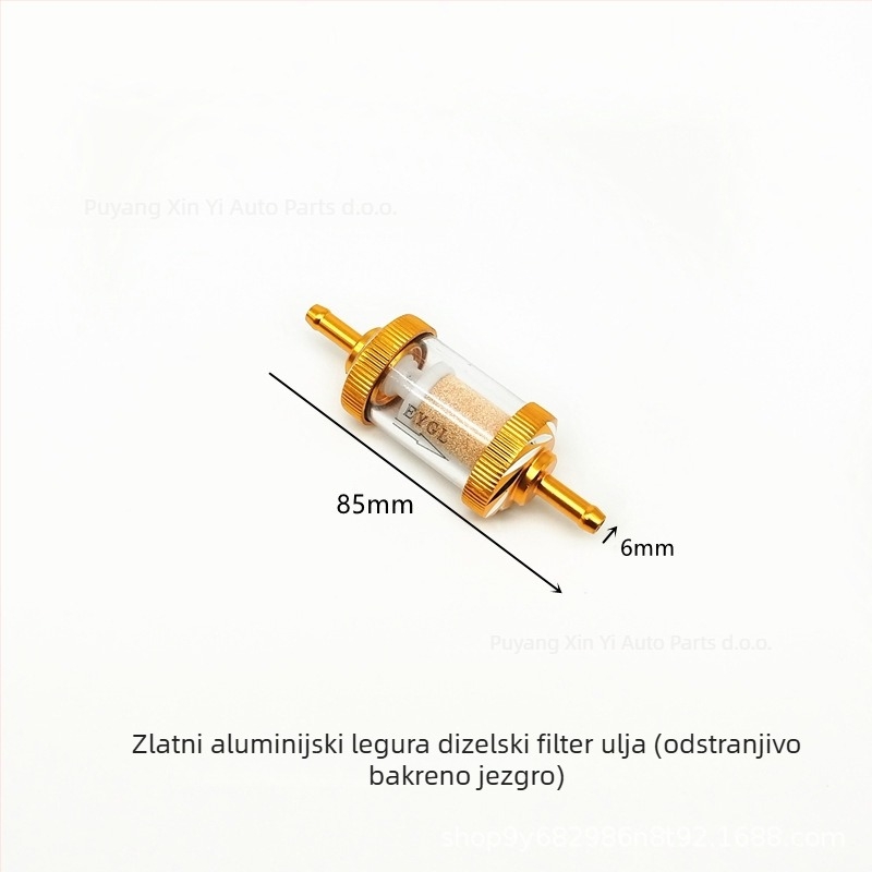 Filter ulja za dizelski grijač s odvajačem ulja i vode – Pribor za parkiranje, Model Modified alloy gasoline cup, Kompatibilan s motociklom i kamionom, Kod proizvoda 2341
