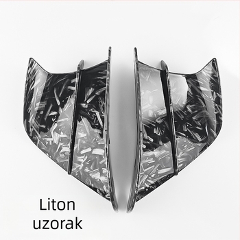 Motocikl fiksno krilo – deflektor i spoiler, univerzalno, za opće dijelove modifikacije, marka Strong Industry, model Fixed Wing