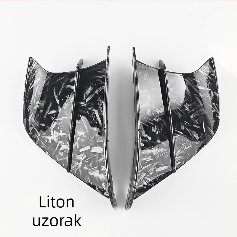 Motocikl fiksno krilo – deflektor i spoiler, univerzalno, za opće dijelove modifikacije, marka Strong Industry, model Fixed Wing