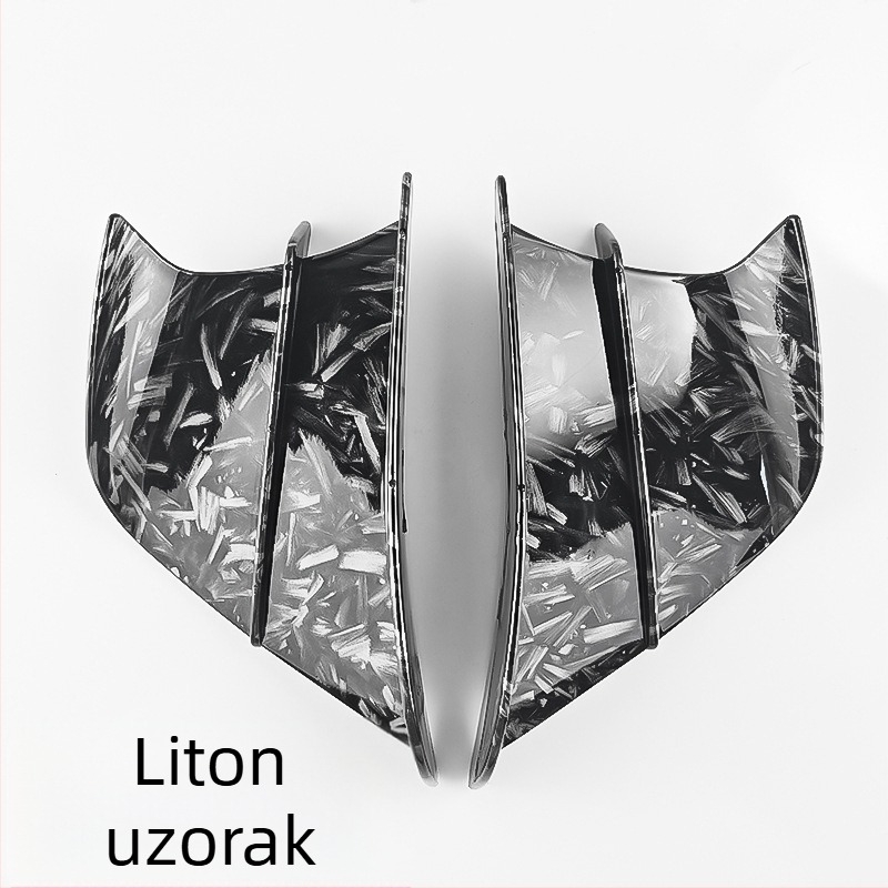Motocikl fiksno krilo – deflektor i spoiler, univerzalno, za opće dijelove modifikacije, marka Strong Industry, model Fixed Wing