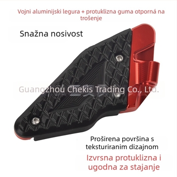 CHEKIS stražnji pedali od aluminijskog legura protuklizni za Honda PCX160/125 (lijevi i desni)