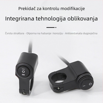 Penwei A01 3-linijski prekidač upravljača za retrofitting motocikala, opća primjenjivost