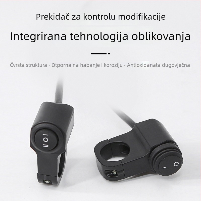 Penwei A01 3-linijski prekidač upravljača za retrofitting motocikala, opća primjenjivost