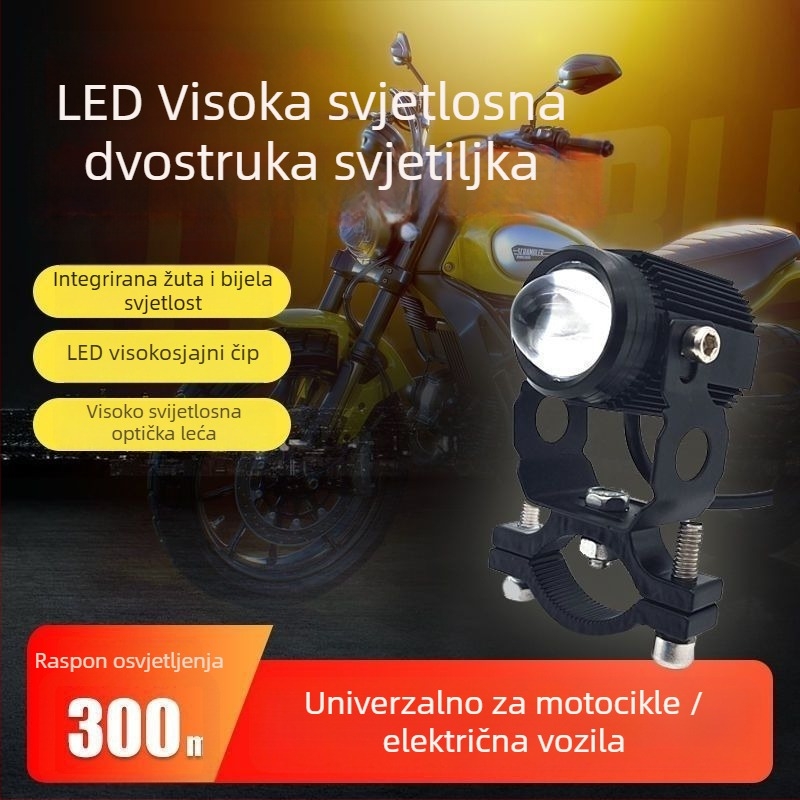 Leća reflektora za automobile i motocikle s laserskim farom, visoka svjetlost — Powerful Factory