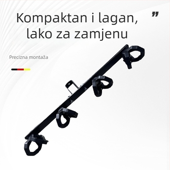 Xin Lei električno vozilo – prednja poprečna šipka s redom kukica, ABS kukice i nosač od aluminijske legure za dostavu hrane