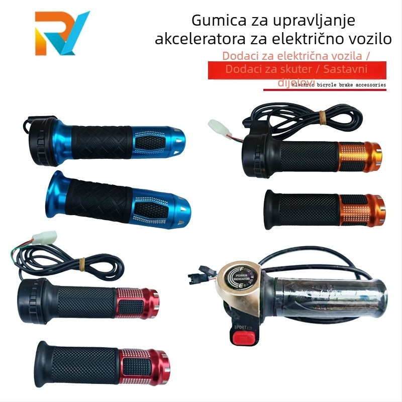 Upravljač za električno vozilo s prekidačem naprijed/nazad, trostupanjskim upravljanjem brzine i regulatorom gasa