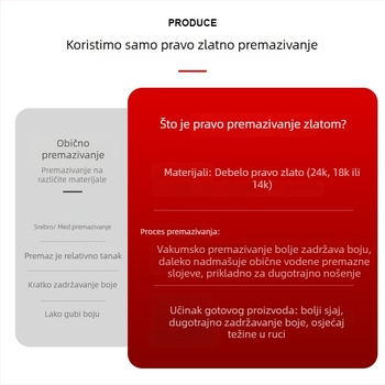 Bakreni lanac s četverolistom, lanac za ključnu kost, elektroplatirano završavanje, privjesak u obliku cvijeta/geometrijski oblik, 20 g