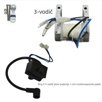 Set za paljenje motora motocikla: svjećica za paljenje, CDI i paket visokog napona za dvotaktne motore 49cc–80cc | Jiayi