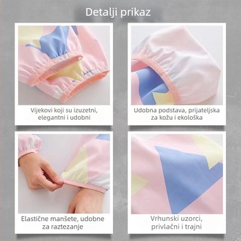 Duge vodootporne navlake za ruke za kuhinju i ured, otporne na ulje i prskanje, izdržljive