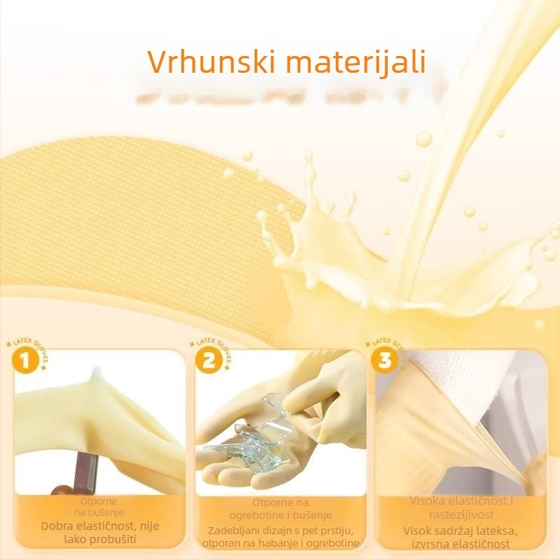 Dongfanghong debele latex rukavice, latex materijal, kutija 120 komada