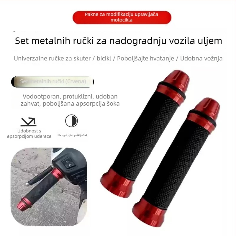 Kryt upravljača za motocikl od aluminijske legure – Haojue 125, zaštita gasa, dio za modifikacije