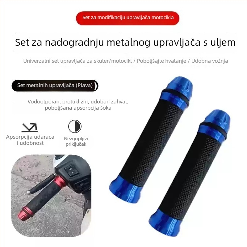 Kryt upravljača za motocikl od aluminijske legure – Haojue 125, zaštita gasa, dio za modifikacije
