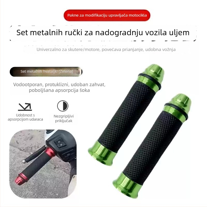 Kryt upravljača za motocikl od aluminijske legure – Haojue 125, zaštita gasa, dio za modifikacije