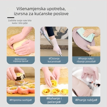 Nitril rukavice za jednokratnu upotrebu, deblje, 50 komada u kutiji