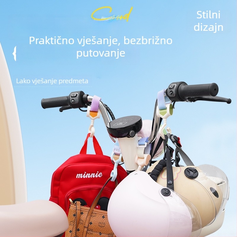 Vješalica za električna vozila, višenamjenska, bez bušenja, ABS, Huiying, jedno pakovanje