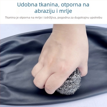 Dugi vodootporni kuhinjski rukavi, unisex, PVC materijal, mat završni sloj, za posao