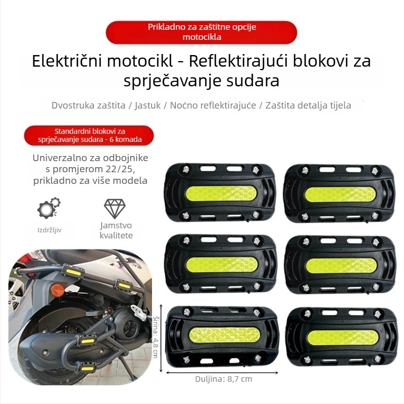 Motociklistički štitnik Suzuki Uhr150Afr125 – zaštita od sudara i padova