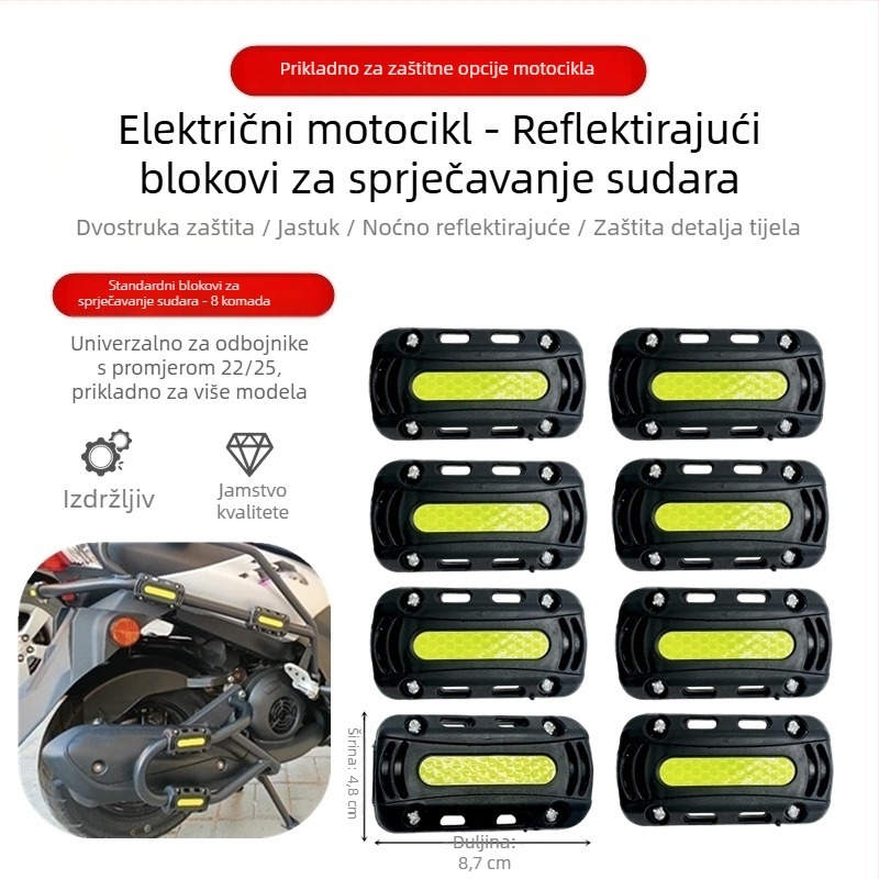 Motociklistički štitnik Suzuki Uhr150Afr125 – zaštita od sudara i padova