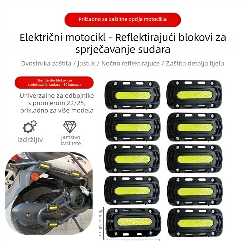 Motociklistički štitnik Suzuki Uhr150Afr125 – zaštita od sudara i padova