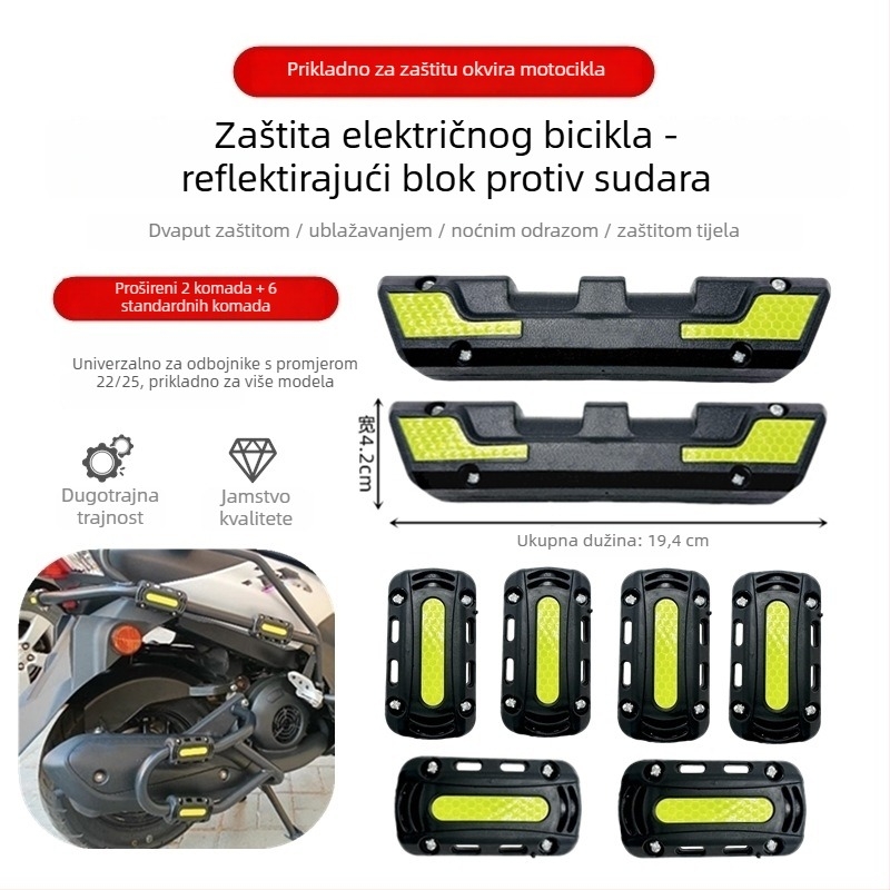 Motociklistički štitnik Suzuki Uhr150Afr125 – zaštita od sudara i padova