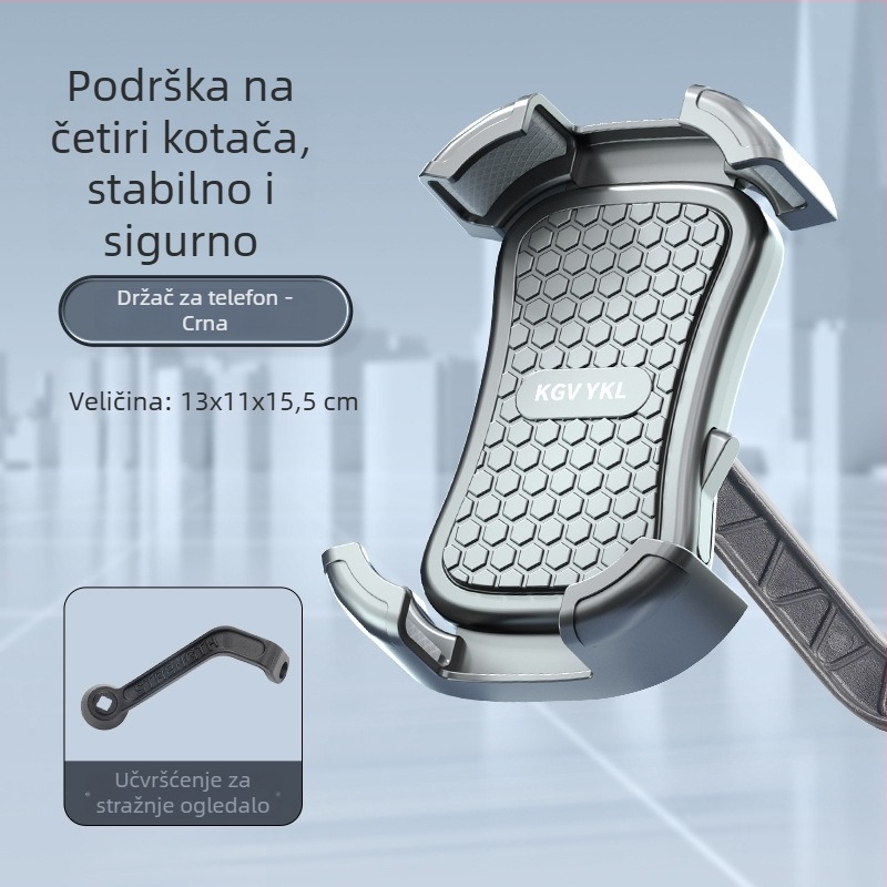 Držač za automobil za mobitel, Kraft 003, univerzalna kompatibilnost (Marka Kraft, Model 003, Opći modeli)