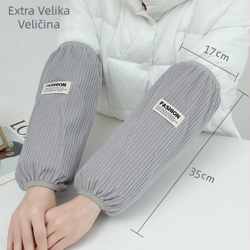 Unisex zaštitnici rukava od corduroya, protiv zaprljanja, Jacquard obrada, za zimu, proljeće i jesen