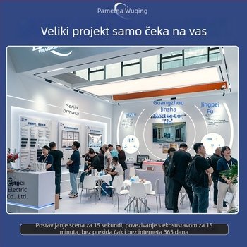 Mijia pametna ploča za upravljanje rasvjetom s mogućnošću podešavanja svjetline, Bluetooth bežični, bez neutralnog, dvovodični LED glasovni prekidač, staklena ploča