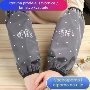 Kuhinjski zaštitni rukavi, unisex, protiv prljavštine, za odrasle, pogodni za zimu, proljeće i jesen