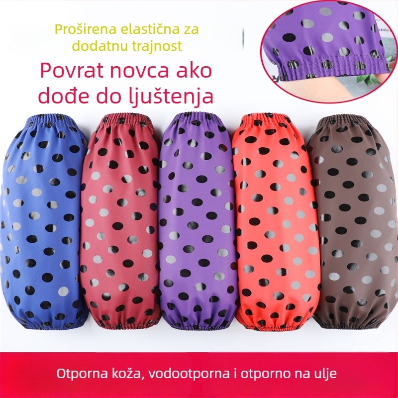 PU kožni kuhinjski rukav, vodootporan, otporan na ulje, obložen, otporan na habanje