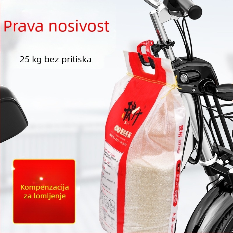 Kuka za električna vozila, aluminijska legura, univerzalni multifunkcionalni prednji dodatak