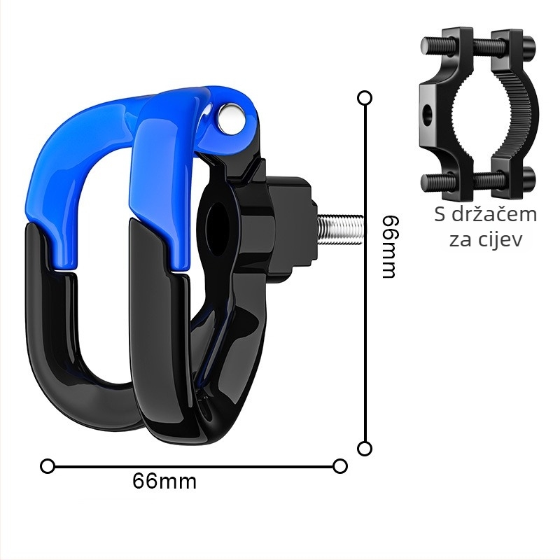 Kuka za električna vozila, aluminijska legura, univerzalni multifunkcionalni prednji dodatak