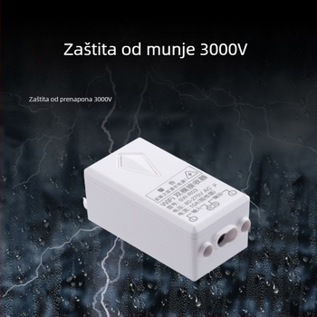 Bežični daljinski prekidač za rasvjetu, vodootporan za kupaonicu, -40 do 70 °C, pogodnan za kuće, urede i hotele, s certifikatom IC/ROHS/FCC/UKCA