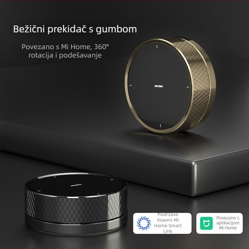 E6 pametni okretni prekidač — integracija s Mijia aplikacijom, bežični kontroler scena, bezprekorno podešavanje rasvjete i povezanost zavjesa