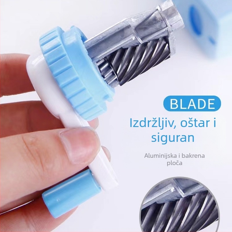Tenggao 3086 ručna oštrilica za olovke, plastična, ručni pogon, težina 120 g