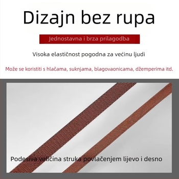 Saint-wang Pearl Thin Belt za žene — magnetsko zatvaranje, plastična kopča, širina 2–4 cm, poslovni stil dodatak