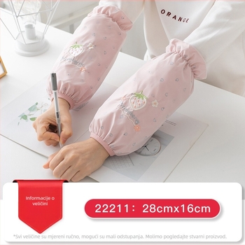 Ženske rukave – vodootporne, cvjetni uzorak, moderni minimalistički stil