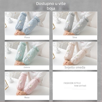 Ženske rukave – vodootporne, cvjetni uzorak, moderni minimalistički stil