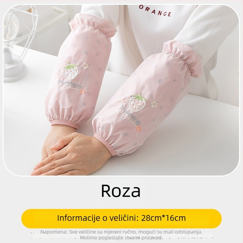 Ženske rukave – vodootporne, cvjetni uzorak, moderni minimalistički stil