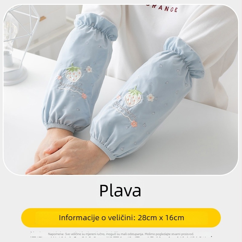 Ženske rukave – vodootporne, cvjetni uzorak, moderni minimalistički stil