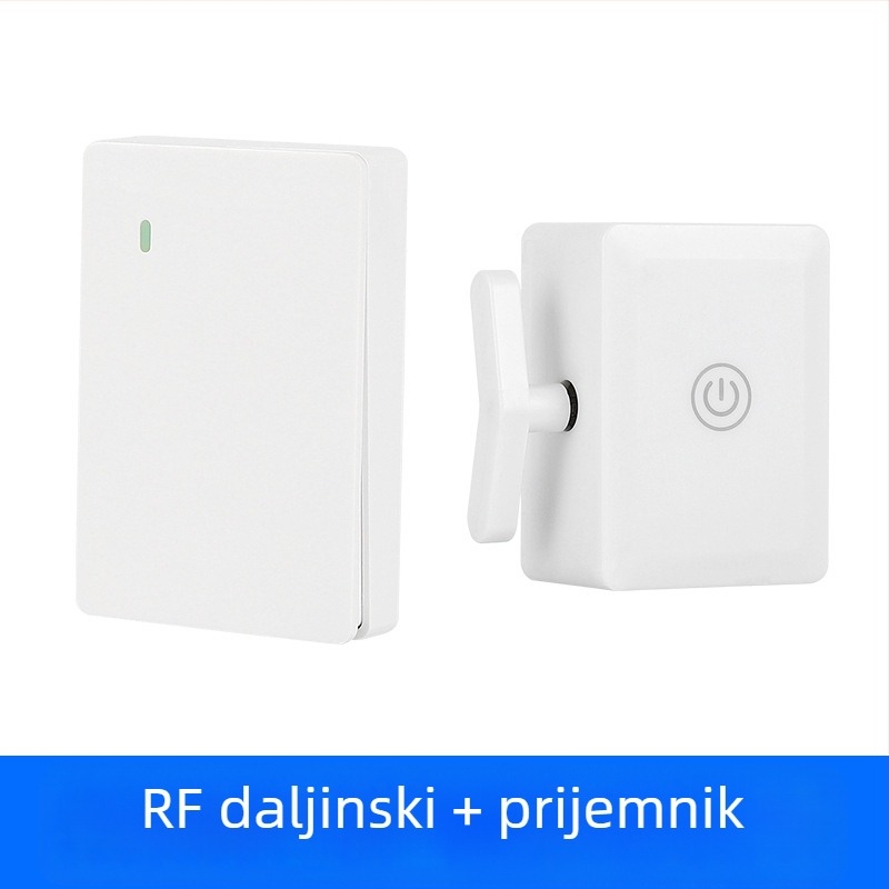 Bežični daljinski prekidač za unutarnju upotrebu, -10 do 45°C, certificiran za slab napon
