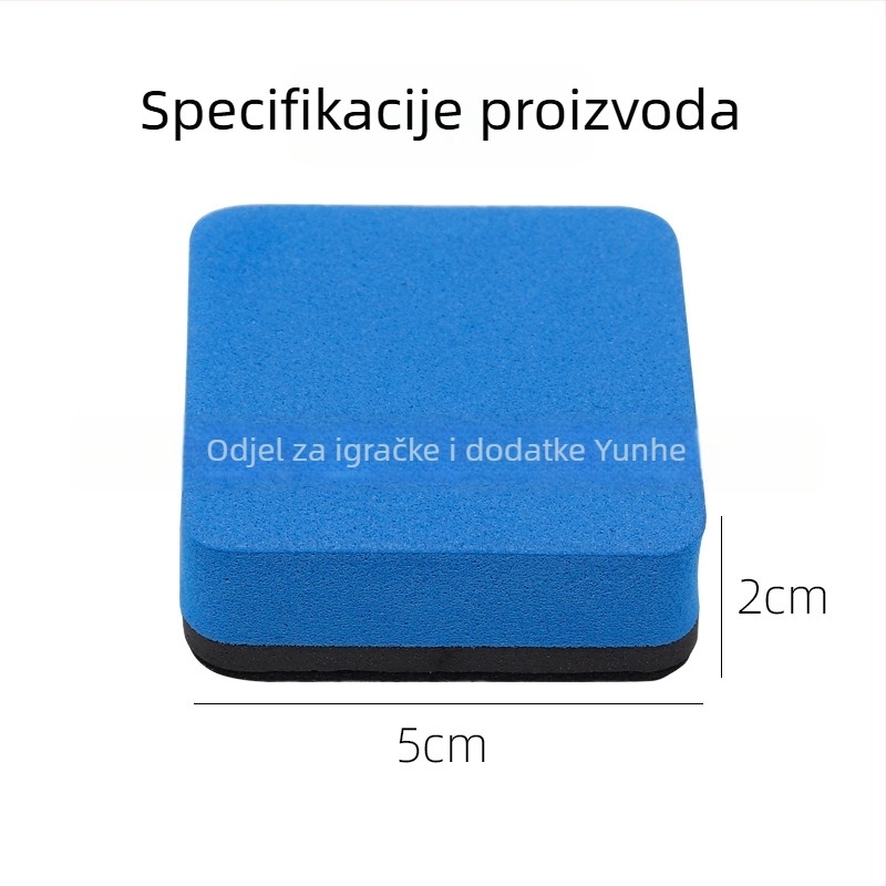 Magnetska četvrtasta gumica za bijelu ploču, EVA stražnji dio i površina od filca — Xinbao