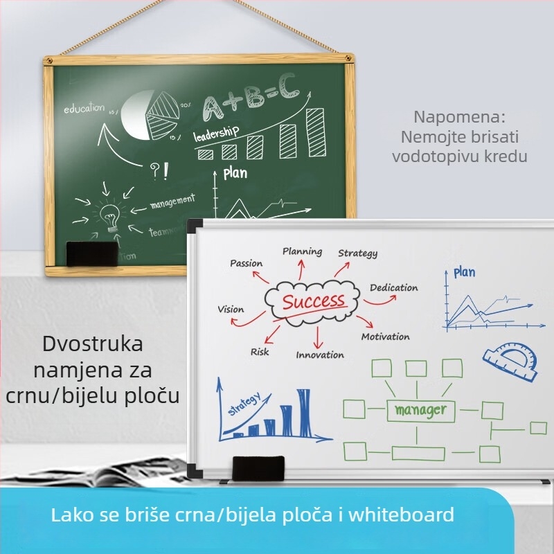 ASC99364 Magnetni brisač za bijelu ploču – izdržljiv, lako briše, za ured