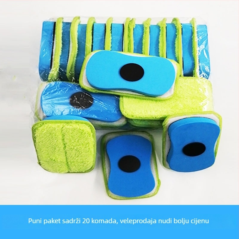 Magnetska gumica za bijelu ploču; uklonjiva i periva; EVA stražnja strana; površina od koralnog flanela