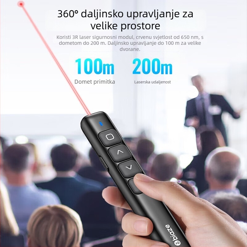 Bias Bi19 laserska olovka za prebacivanje stranica s laserskim pokazivačem