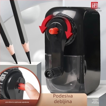 Dingbang DS-01 Umjetnički oštrilo za olovke - ručno, s podesivom debljinom za skice